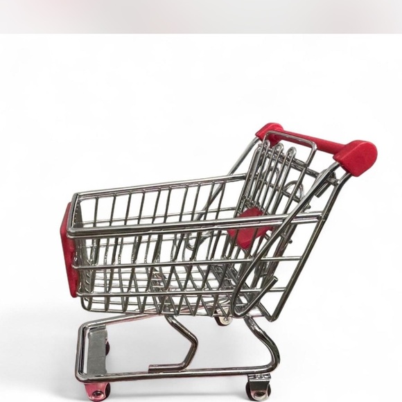Ding Shield Mini Shopping Cart with Red Accents - Picture 2 of 6